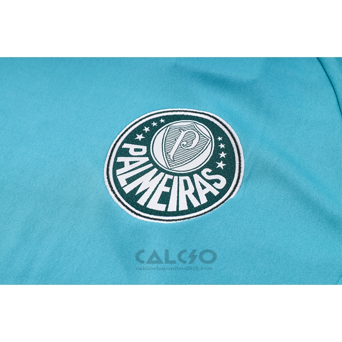 Tuta da Track Palmeiras Manica Corta 2023-2024 Verde - Pantaloncini